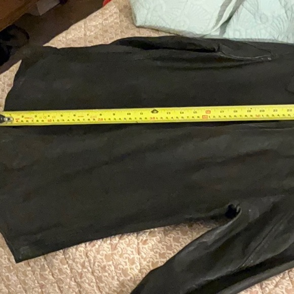 Polo by Ralph Lauren Black Leather Shirt Jacket - Picture 7 of 8